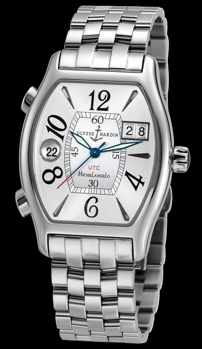 wristwatch Ulysse Nardin Michelangelo UTC Dual Time