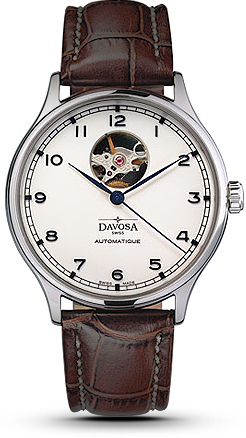 wristwatch Davosa Classic Open Heart