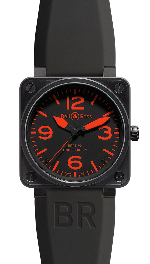 wristwatch Bell & Ross Red