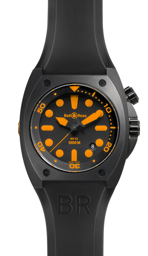 wristwatch Bell & Ross Orange