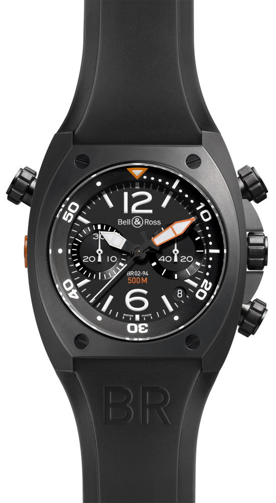 wristwatch Bell & Ross Chronograph Carbon Finish