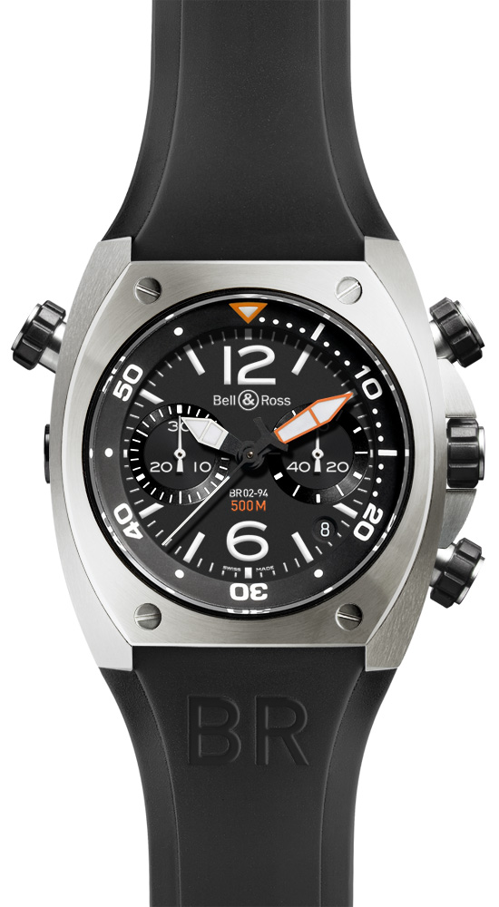 wristwatch Bell & Ross Chronograph Steel