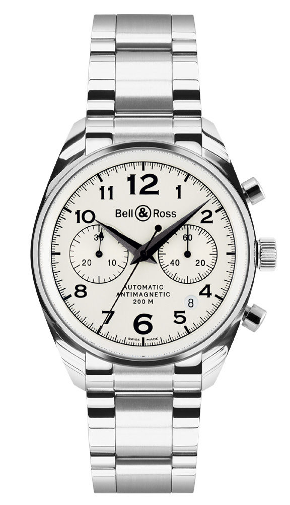 wristwatch Bell & Ross Geneva 126 White