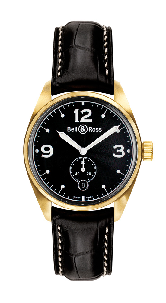 wristwatch Bell & Ross Vintage 123 Gold Black