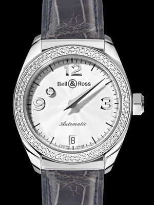 wristwatch Bell & Ross Mystery Diamond White 2 Rows