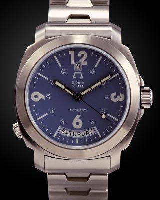 wristwatch Anonimo Firenze D-Date Deep Blue