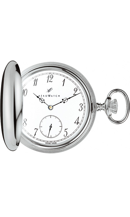wristwatch Aerowatch Savonnettes Silver 925 Classic