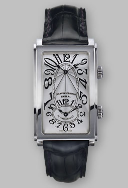 wristwatch Cuervo y Sobrinos Prominente Dual Time