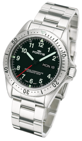 wristwatch Fortis OFFICIAL COSMONAUTS DAY/DATE