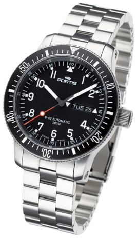wristwatch Fortis B-42 OFFICIAL COSMONAUTS DAY/DATE