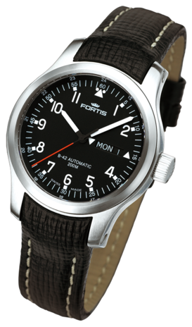 wristwatch Fortis B-42 PILOT PROFESSIONAL DAY/DATE