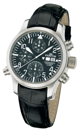 wristwatch Fortis B-42 FLIEGER CHRONOGRAPH ALARM Chronometer C.O.S.C.