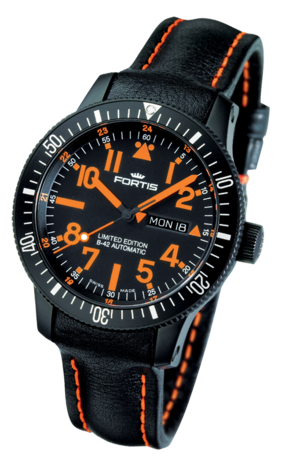 wristwatch Fortis B-42 BLACK MARS 500