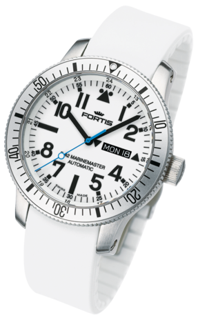 wristwatch Fortis B-42 MARINEMASTER DAY/DATE WHITE