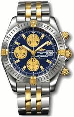 wristwatch Breitling Chronomat Evolution Blue