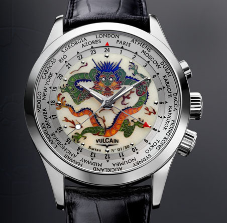 wristwatch Vulcain Cloisonne The Dragon