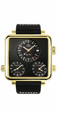 wristwatch Glycine Airman 7 Plaza Mayor gold