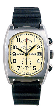 wristwatch Glycine Altus chronograph