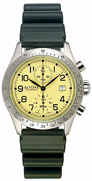 wristwatch Glycine Stratoforte chronograph