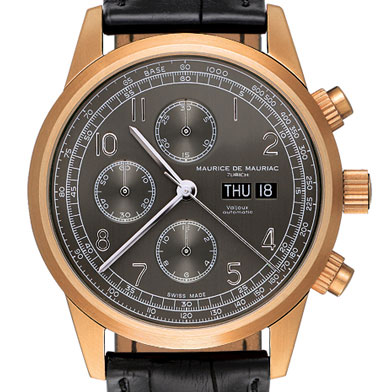 wristwatch Maurice de Mauriac hronograph Modern XL
