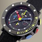 wristwatch Alain Silberstein Black Marine Krono