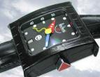 wristwatch Pave GMT Cuir Black