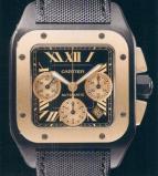 wristwatch Santoi 100 Carbon Chronograph