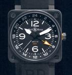 wristwatch Bell & Ross 24H GMT