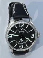 wristwatch Orfina Royal Navy 8-Tage Werk Buren