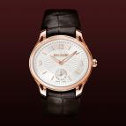 wristwatch Lady quartz red gold silvered dial