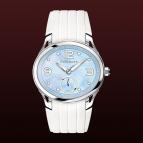 wristwatch Lady quartz blue mother of pearl dial