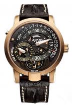 wristwatch Regulator Fire Titanium PVD Limited Edition 100