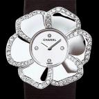 wristwatch Or blanc 18 carats / Pétales sertis diam