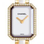 wristwatch Chanel Or jaune, cadran blanc laqué