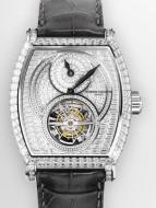 wristwatch Vacheron Constantin Tonneau Regulator Tourbillon High Jewellery