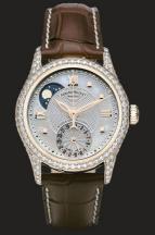 wristwatch Armand Nicolet Silvered guilloché and White MOP