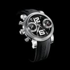 wristwatch Graham Swordfish Big 12-6 Steel with Black Dial Left Version