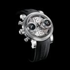 wristwatch Graham Swordfish Big 12-6 Steel with Silver dial Left Version