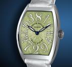 wristwatch Crazy Hours Green Dial