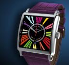 wristwatch Master Square Color Dreams Date
