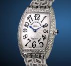 wristwatch Cintree Curvex on Partial Diamond Bracelet