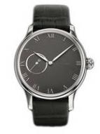 wristwatch Grande Heure Minute Medium Black Opaline
