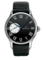 wristwatch Jaquet-Droz Grande Heure Minute Black Enamel