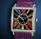 wristwatch Master Square Color Dreams with Diamonds