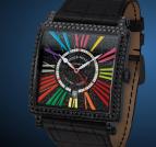 wristwatch Franck Muller Master Square Color Dreams Black Diamonds