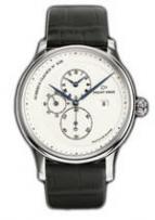 wristwatch The Time Zones Ivory Enamel