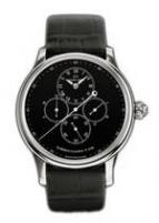 wristwatch Chrono Monopusher Black Enamel