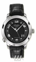 wristwatch Glashutte Original Panomaticcentral XL (WG / Black / Leather)