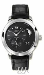 wristwatch Glashutte Original Panomaticlunar XL (WG / Black / Leather)
