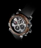 wristwatch Titanic-DNA  Rusted steel T-oxy III chronograph black Extreme